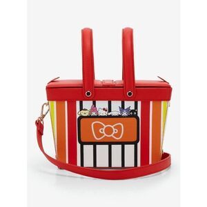 Sanrio Hello Kitty and Friends Kawaii Mart Shopping Basket Crossbody Bag